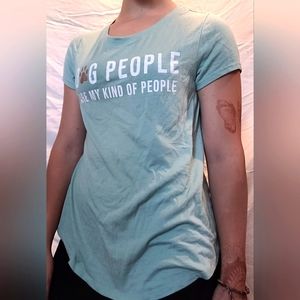 Cute teal dog lovers t-shirt